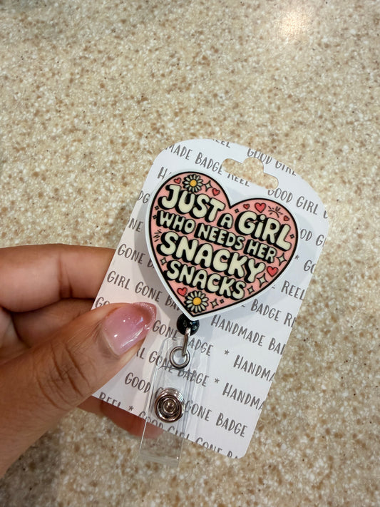 Badge Reel - Snacky Snacks