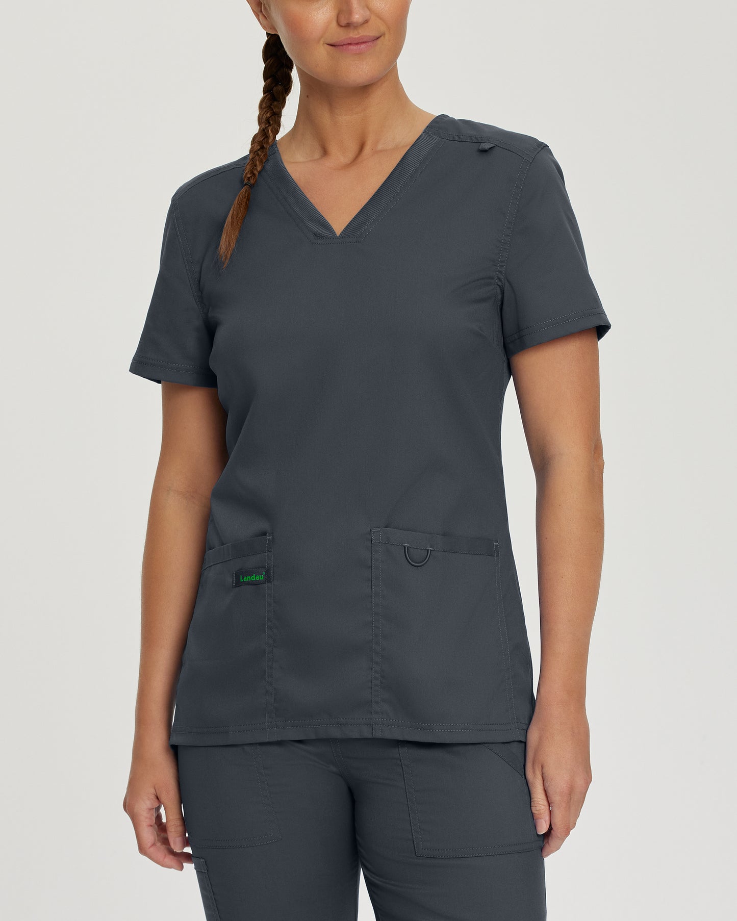 WOMEN'S - Landau Forward Women's 2-Pocket V-Neck Top