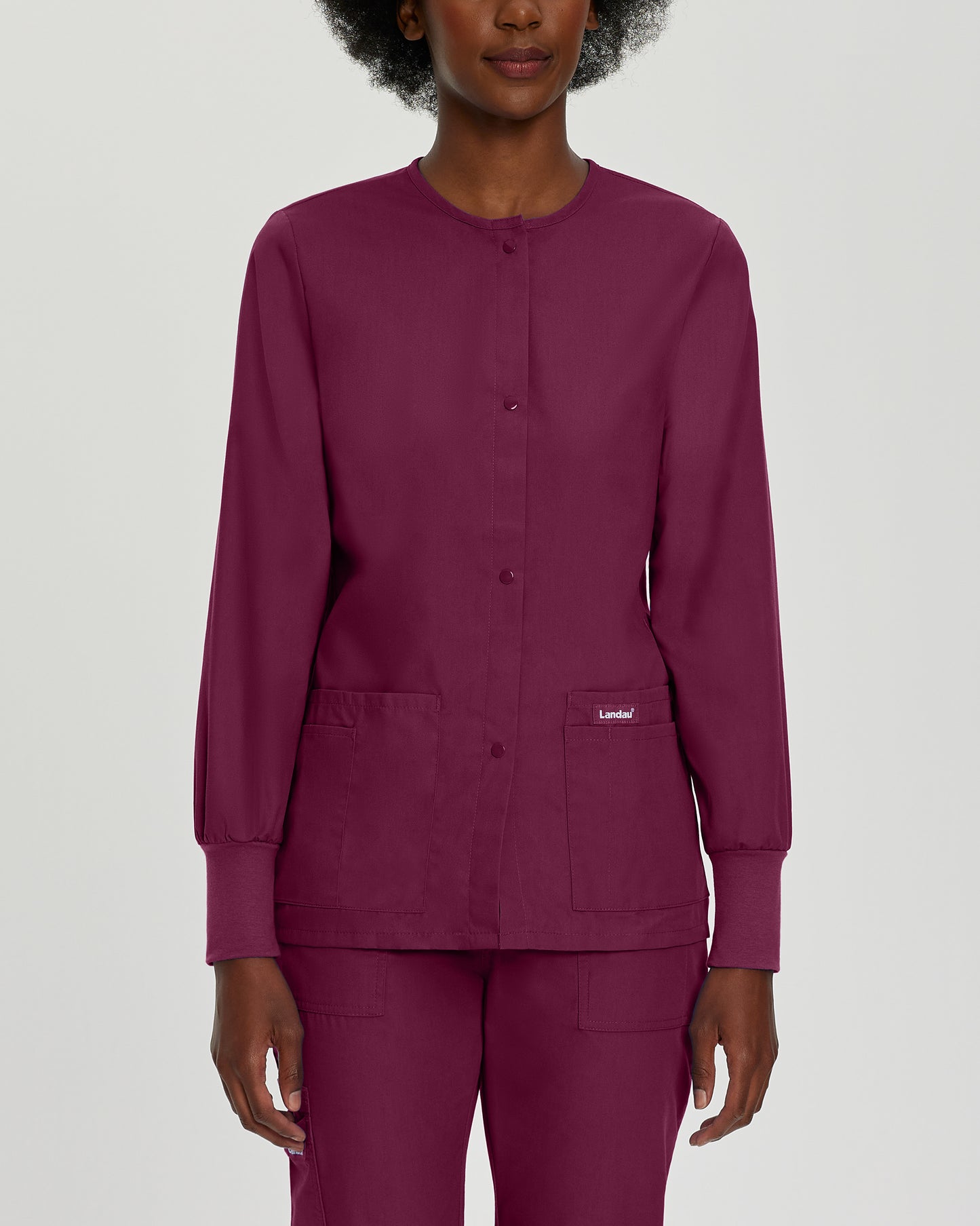 WOMEN'S - Landau Essentials Women's 4-Pocket Warm-Up Jacket