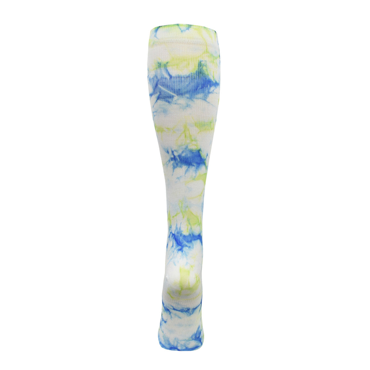 Think Medical Tie Dye Premium Blue/Green Fashion Compression Sock (Regular) - view 3