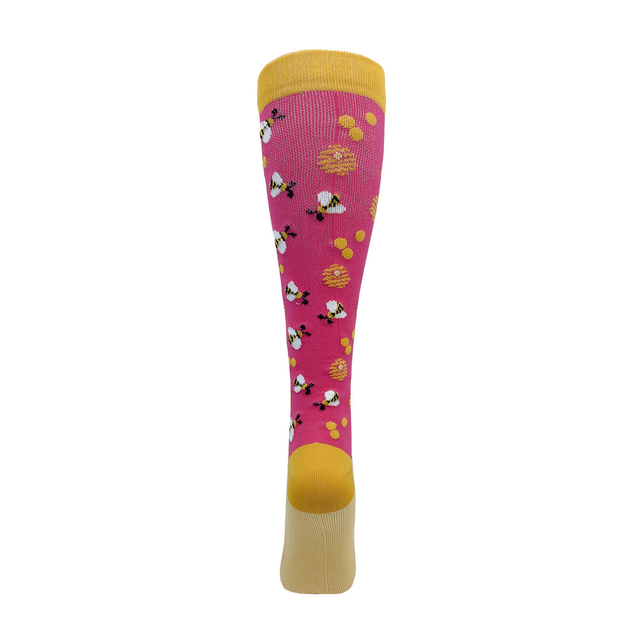 Think Medical Busy Bees Fashion Compression Sock (Regular) - view 3