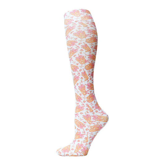 Outside the Box CircaSass Coffee Bows compression socks
