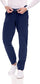 Men's Stretch Scrub Set – V-Neck Top & 7-Pocket Pants with Yoga Waistband