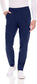 Men's Stretch Scrub Set – V-Neck Top & 7-Pocket Pants with Yoga Waistband