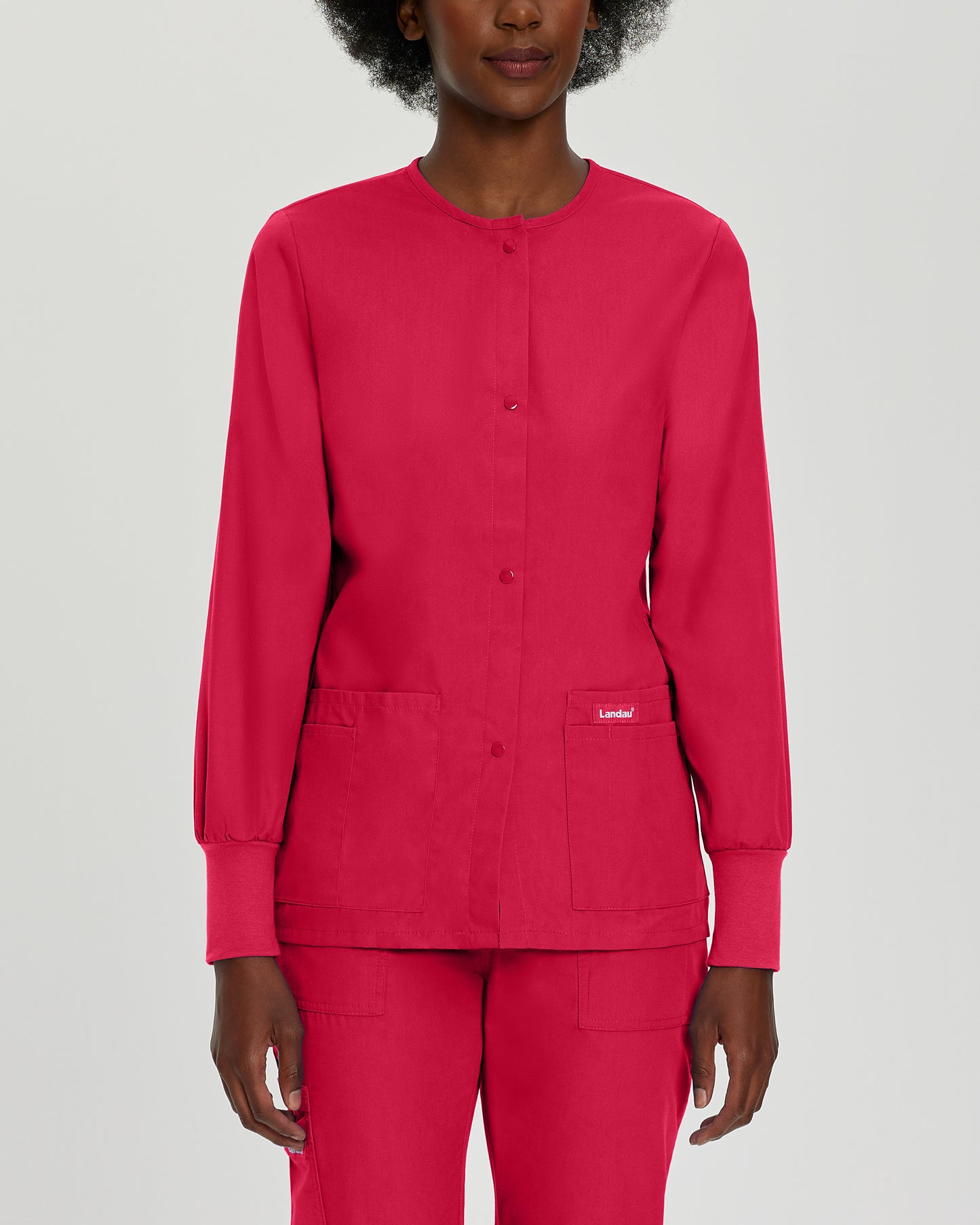 WOMEN'S - Landau Essentials Women's 4-Pocket Warm-Up Jacket