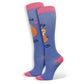 Think Medical Mama & Baby Sloth Fashion Compression Socks (Regular) - view 1