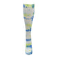 Think Medical Tie Dye Premium Blue/Green Fashion Compression Sock (Regular) - view 2