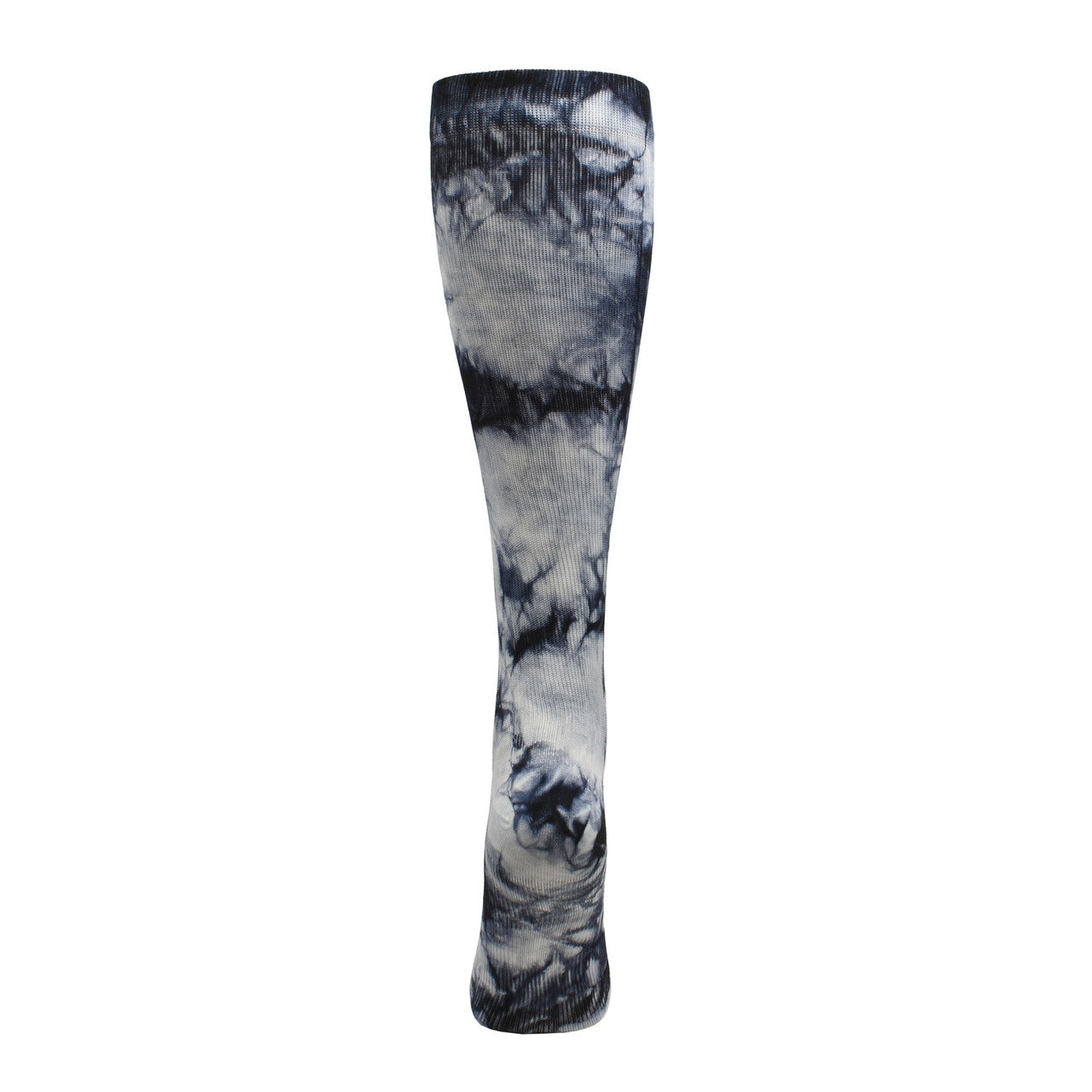 Think Medical Tie Dye Premium Black/Grey Fashion Compression Sock (Regular) - view 3