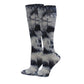 Think Medical Tie Dye Premium Black/Grey Fashion Compression Sock (Regular) - view 1