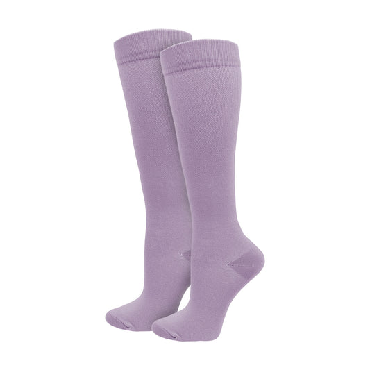 Think Medical Solid Lavender Compression Sock (Regular) - view 1