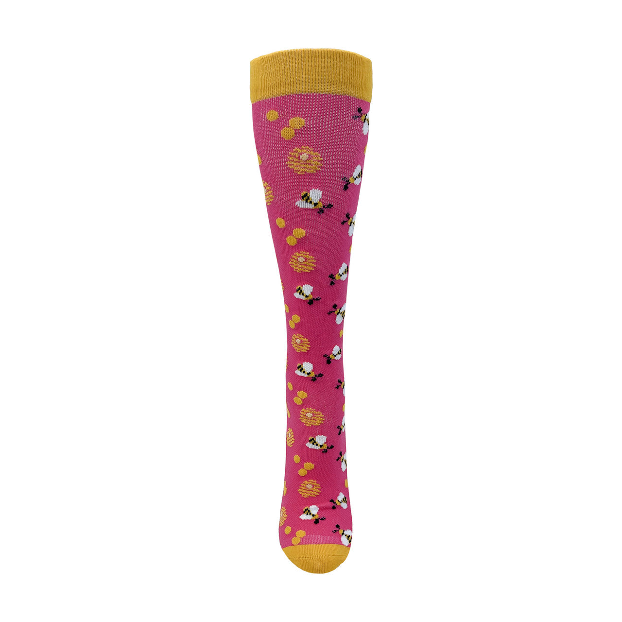 Think Medical Busy Bees Fashion Compression Sock (Regular) - view 2