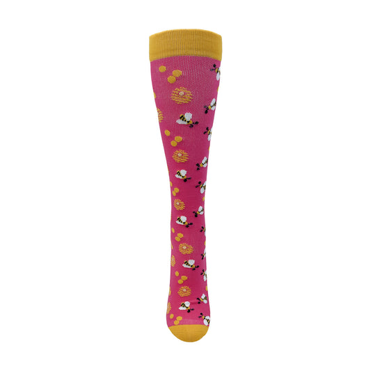 Think Medical Busy Bees Fashion Compression Sock (Regular) - view 2