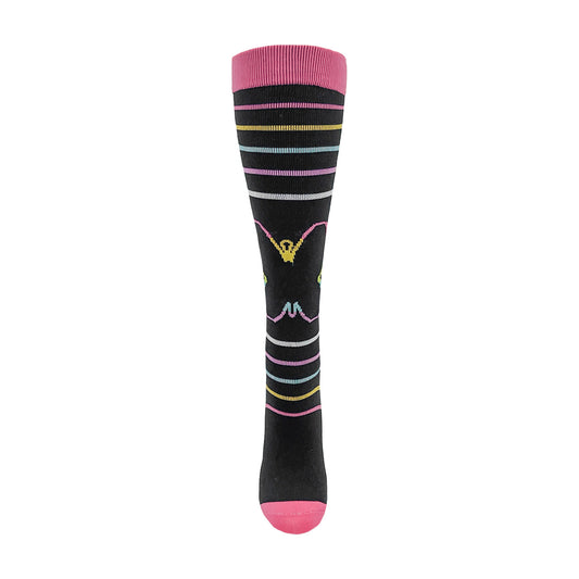 Think Medical Rainbow Butterfly Fashion Compression Sock (Regular) - view 2
