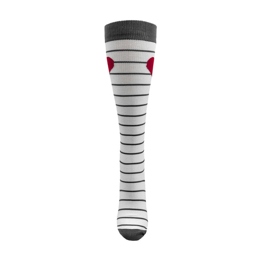 Think Medical Heart Stripe Fashion Compression Sock (XL) - view 2