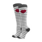 Think Medical Heart Stripe Fashion Compression Sock (XL) - view 1