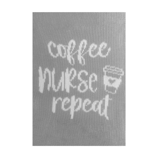 Think Medical Coffee Nurse Repeat Fashion Compression Sock (Regular) - view 2