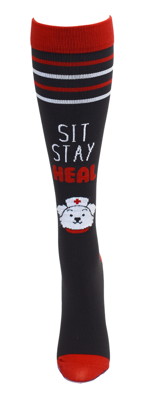 Think Medical Premium Sit Stay Heal Fashion Compression Sock (XL) - view 2