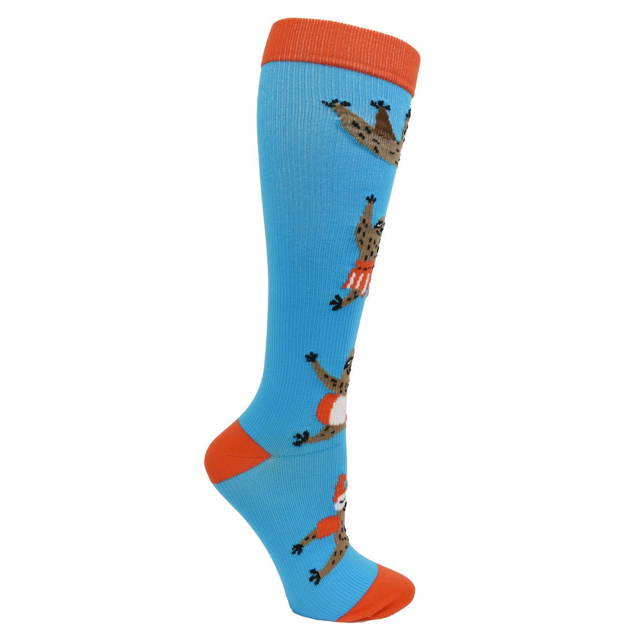 Think Medical Summer Sloths Fashion Compression Sock (Regular) - view 3