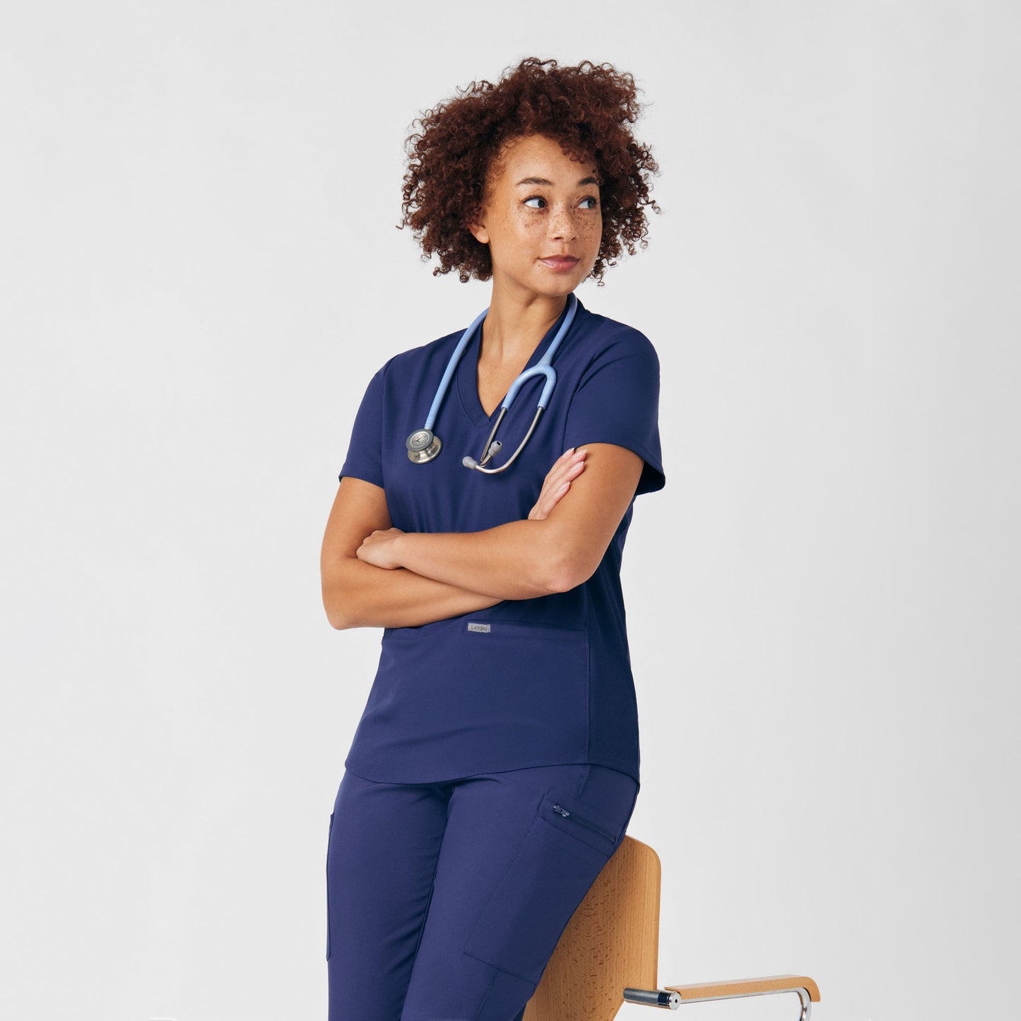 WOMEN'S - Landau Forward  3-Pocket V-Neck Top