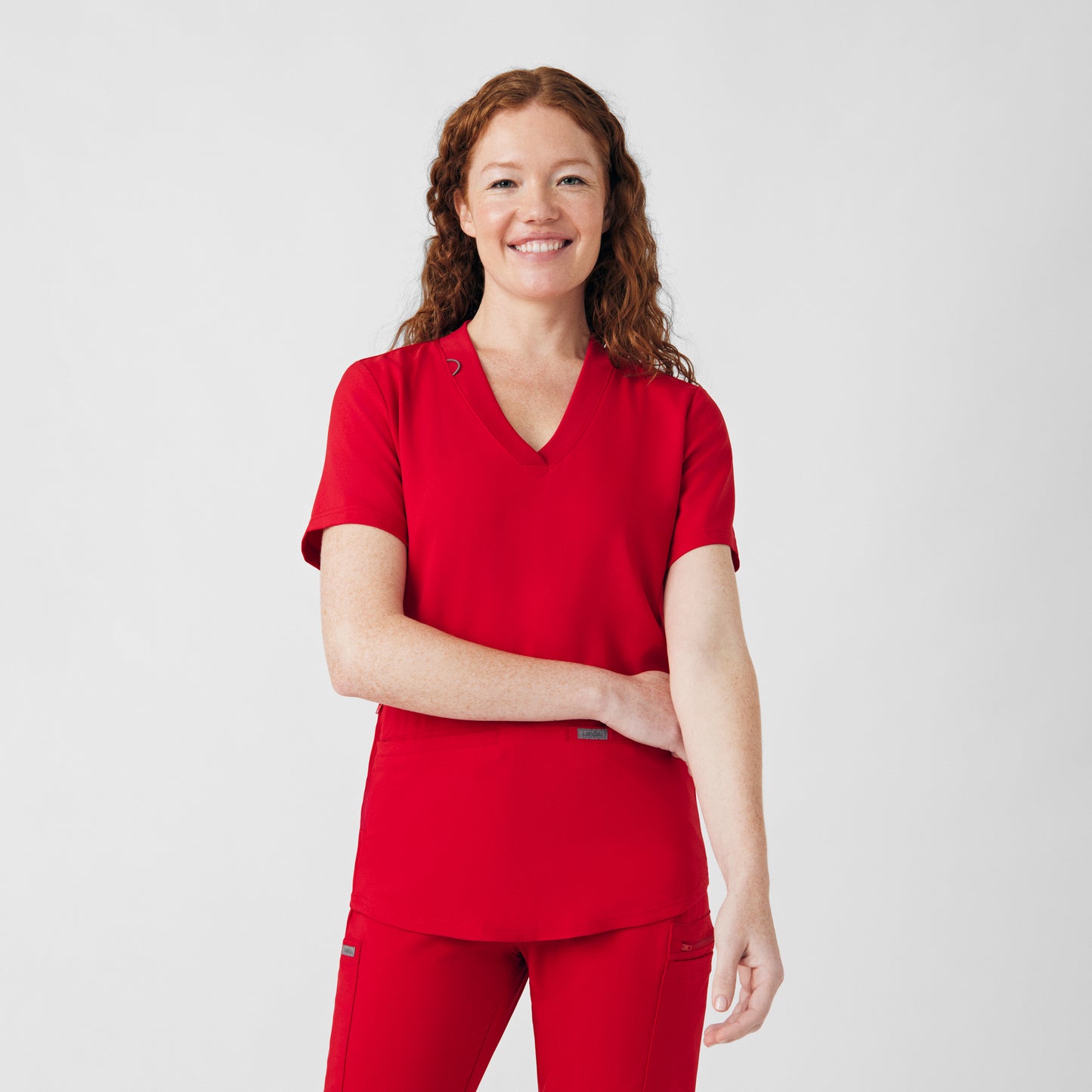 WOMEN'S - Landau Forward  3-Pocket V-Neck Top