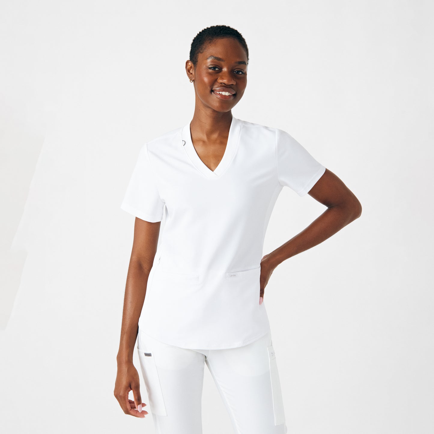 WOMEN'S - Landau Forward  3-Pocket V-Neck Top