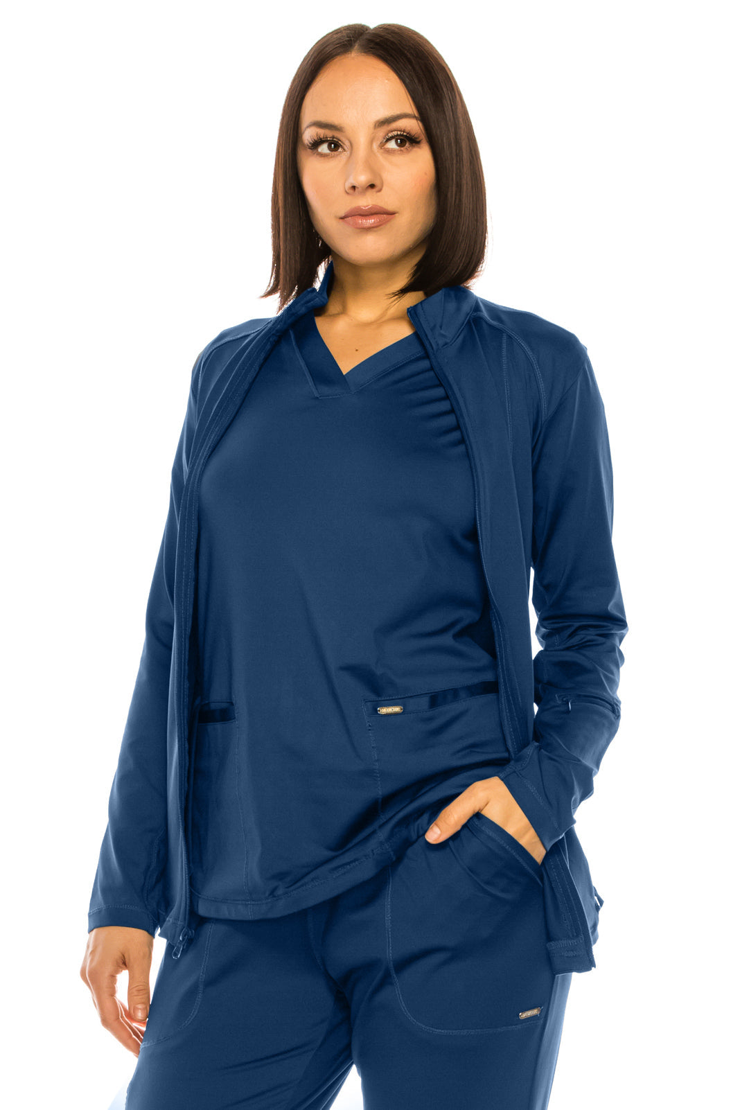 Lucy - Zip Front Jacket - Taylord Scrubs