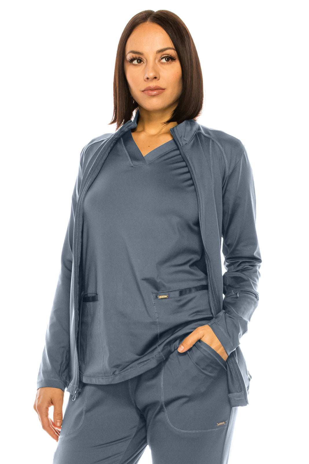 Lucy - Zip Front Jacket - Taylord Scrubs