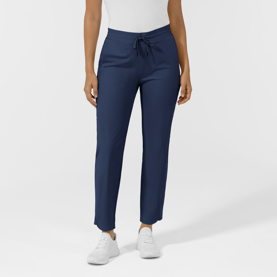 Wink AURA Women's Glide Tapered Scrub Pant in Navy