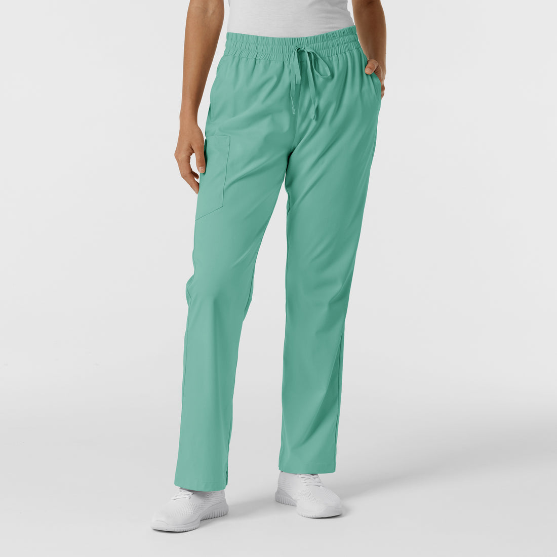 Wink Boundless Women's Bootcut Scrub Pant in Turquoise