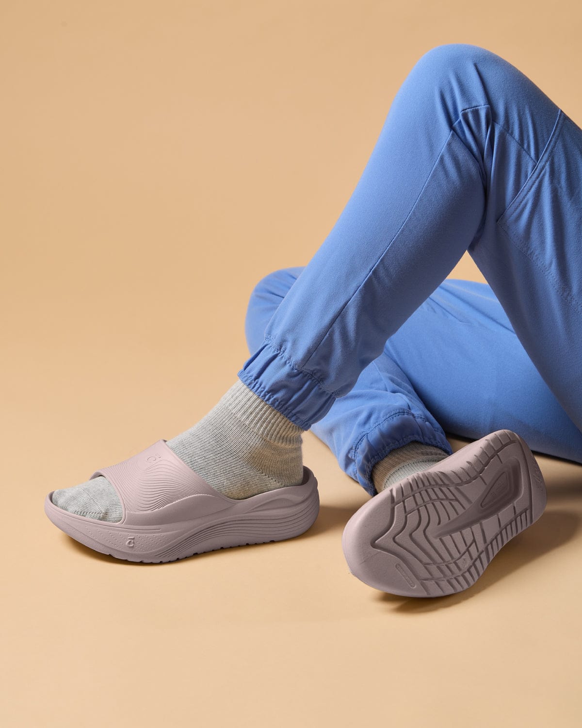 Clove Women's SuperCush Recovery Slide - Lilac Mist - view 6